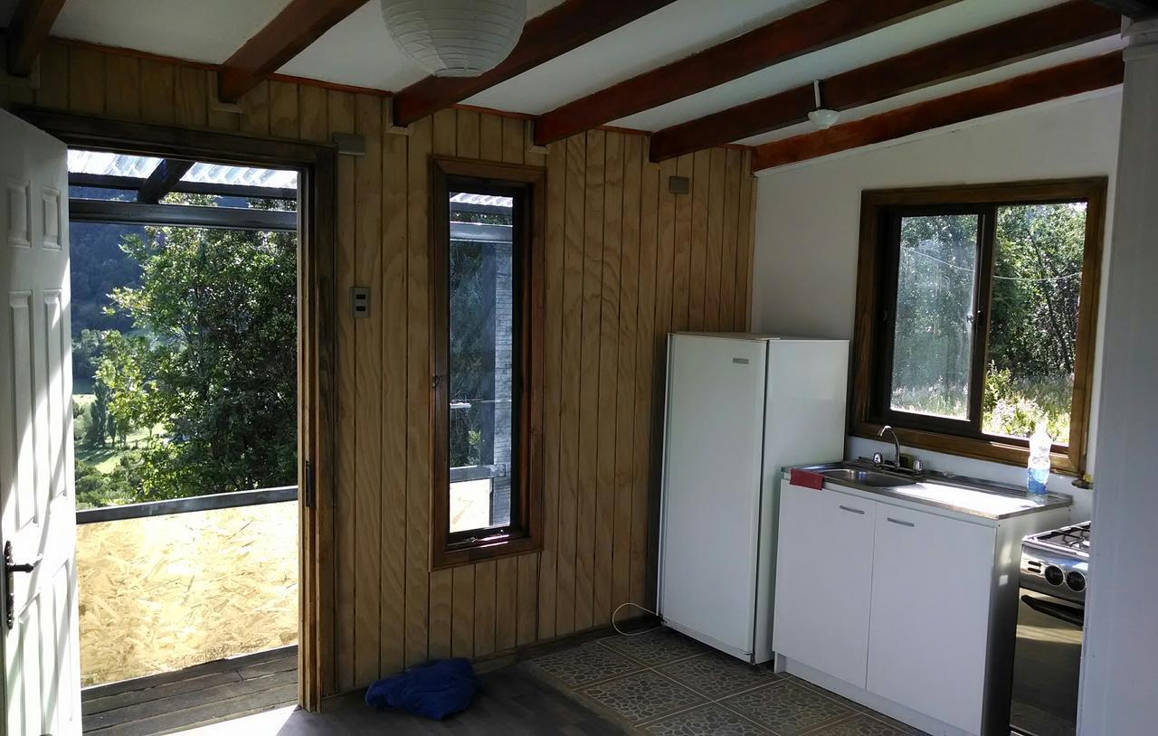 Cabanas Lomas Del Salto Puerto Chacabuco Exteriör bild
