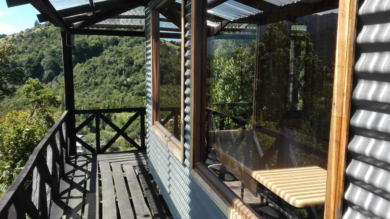 Cabanas Lomas Del Salto Puerto Chacabuco Exteriör bild