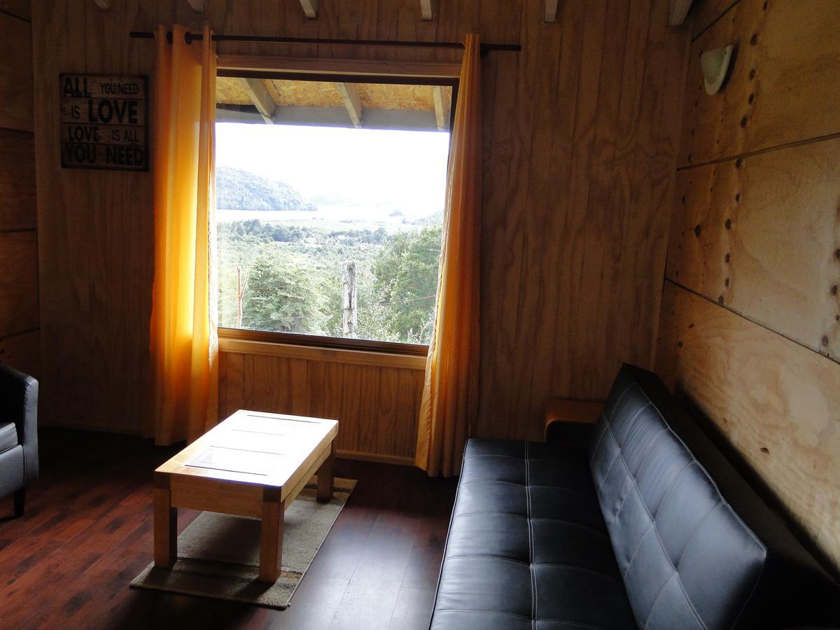 Cabanas Lomas Del Salto Puerto Chacabuco Exteriör bild
